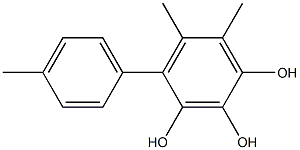 4-(4-Methylphenyl)-5,6-dimethylbenzene-1,2,3-triol