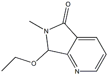 6,7-Dihydro-6-methyl-7-ethoxy-5H-pyrrolo[3,4-b]pyridin-5-one