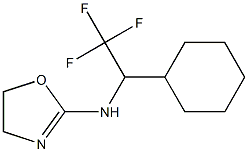 (-)-2-[(1-Cyclohexyl-2,2,2-trifluoroethyl)amino]-2-oxazoline Struktur