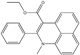 1-Methyl-2-phenyl-1H-benzo[de]quinoline-3-carboxylic acid ethyl ester