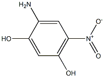 4-Amino-6-nitroresorcinol Structure