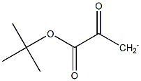 2-tert-Butyloxycarbonyl-2-oxoethan-1-ide Structure