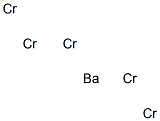 Pentachromium barium Struktur