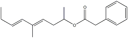 Phenylacetic acid 1,4-dimethyl-3,5-octadienyl ester|