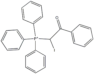 (2-Phenyl-1-iodo-2-oxoethyl)triphenylphosphonium