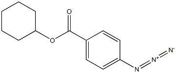 4-Azidobenzoic acid cyclohexyl ester 结构式