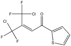 4-Chloro-3-(chlorodifluoromethyl)-4,4-difluoro-1-(2-thienyl)-2-buten-1-one