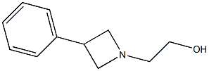 3-Phenyl-1-azetidineethanol 结构式