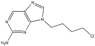 9-(4-Chlorobutyl)-9H-purin-2-amine Structure