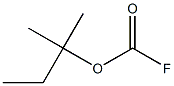 フルオロぎ酸(1,1-ジメチルプロピル) 化学構造式