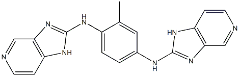 2,2'-[2-Methyl-1,4-phenylenebis(imino)]bis(1H-imidazo[4,5-c]pyridine)|