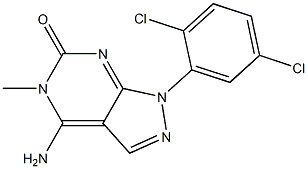 4-Amino-1-(2,5-dichlorophenyl)-5-methyl-1H-pyrazolo[3,4-d]pyrimidin-6(5H)-one