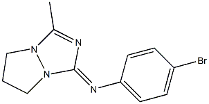  3-Methyl-N-(4-bromophenyl)-6,7-dihydro-1H,5H-pyrazolo[1,2-a][1,2,4]triazol-1-imine