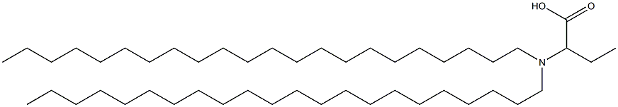 2-(Didocosylamino)butyric acid Struktur