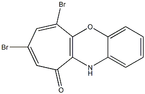 6,8-Dibromobenzo[b]cyclohept[e][1,4]oxazin-10(11H)-one Structure