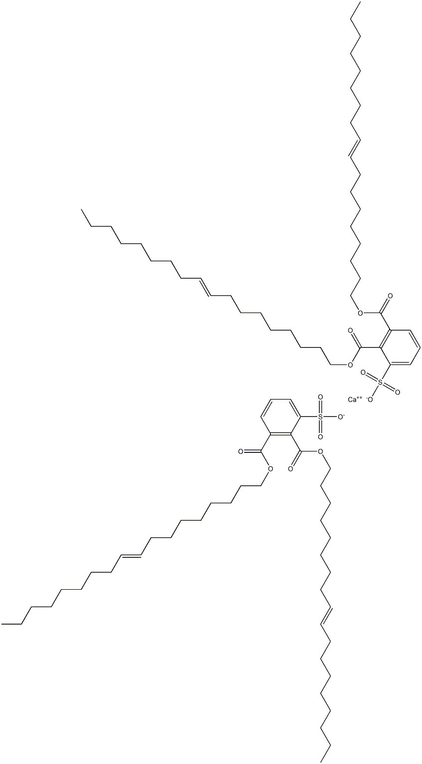 Bis[2,3-di(9-octadecenyloxycarbonyl)benzenesulfonic acid]calcium salt