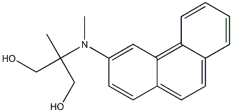 2-[(Phenanthren-3-yl)methylamino]-2-methyl-1,3-propanediol Structure