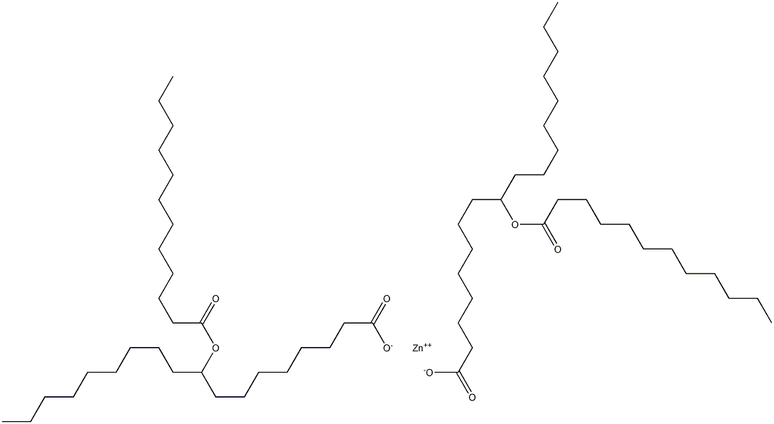 Bis(9-lauroyloxystearic acid)zinc salt