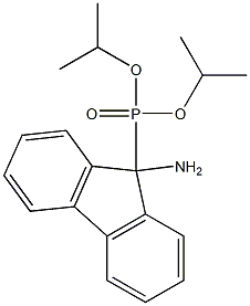 [9-Amino-9H-fluoren-9-yl]phosphonic acid diisopropyl ester 结构式