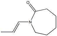 1-(1-Propenyl)-4,5,6,7-tetrahydro-1H-azepin-2(3H)-one