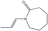  1-(1-Propenyl)-4,5,6,7-tetrahydro-1H-azepin-2(3H)-one