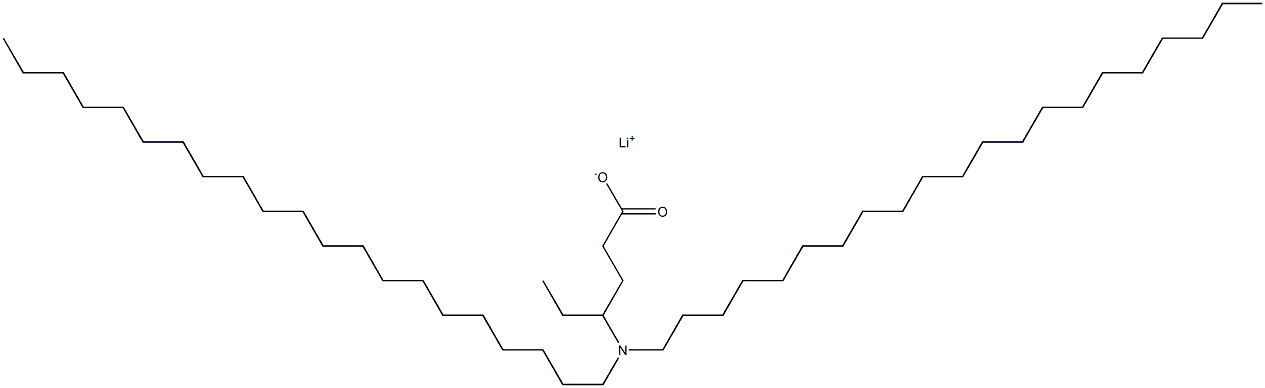  4-(Dihenicosylamino)hexanoic acid lithium salt