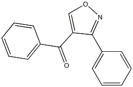 3-(Phenyl)-4-benzoylisoxazole Struktur