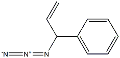 3-フェニル-3-アジド-1-プロペン 化学構造式