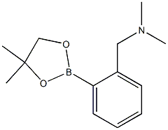 2-(2-Dimethylaminomethylphenyl)-4,4-dimethyl-1,3,2-dioxaborolane Structure