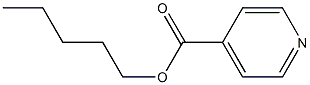 イソニコチン酸ペンチル 化学構造式