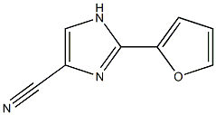 2-(2-Furanyl)-1H-imidazole-4-carbonitrile 结构式