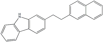 2-[2-(2-Naphthalenyl)ethyl]-9H-carbazole