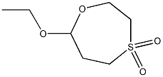 7-Ethoxy-1,4-oxathiepane 4,4-dioxide Structure