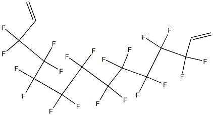 3,3,4,4,5,5,6,6,7,7,8,8,9,9,10,10,11,11,12,12-Icosafluorotetradeca-1,13-diene Structure