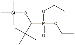 [1-[(Trimethylsilyl)oxy]-2,2-dimethylpropyl]phosphonic acid diethyl ester