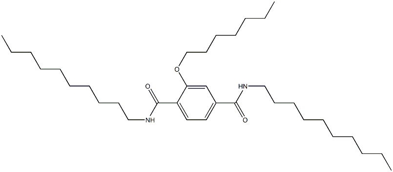 2-(Heptyloxy)-N,N'-didecylterephthalamide|