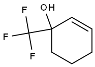 1-(Trifluoromethyl)-2-cyclohexen-1-ol 结构式