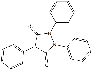 1,2,4-Triphenylpyrazolidine-3,5-dione Structure