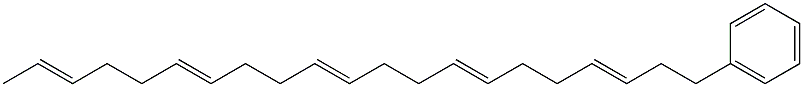 21-Phenyl-2,6,10,14,18-henicosapentaene Structure