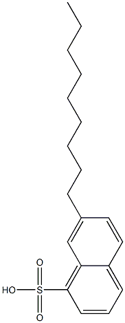 7-Nonyl-1-naphthalenesulfonic acid Structure