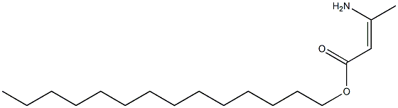 3-Aminocrotonic acid tetradecyl ester