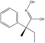 [R,(-)]-2-Methyl-2-phenylbutanehydroximic acid Structure