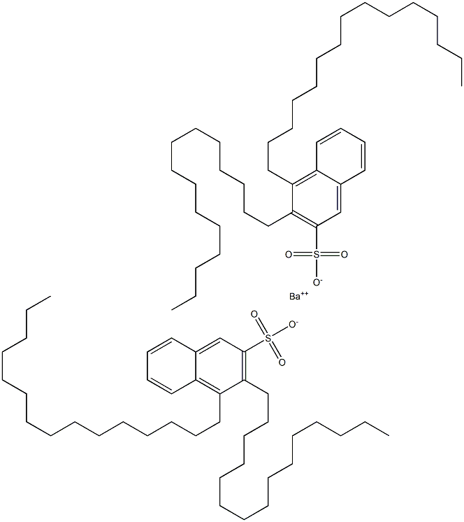Bis(3,4-dipentadecyl-2-naphthalenesulfonic acid)barium salt