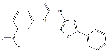 1-(5-Phenyl-1,2,4-oxadiazol-3-yl)-3-(3-nitrophenyl)urea