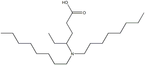 4-(Dioctylamino)hexanoic acid