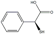 [S,(+)]-Mercaptophenylacetic acid,,结构式