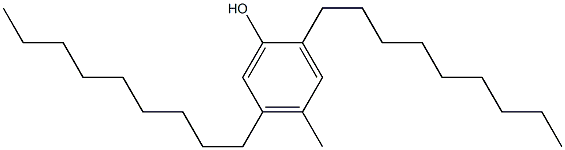 4-Methyl-2,5-dinonylphenol Structure