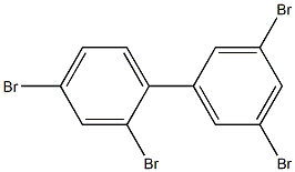 2,3,4,5-テトラブロモビフェニル 化学構造式