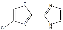 4-クロロ-2,2'-ビ[1H-イミダゾール] 化学構造式