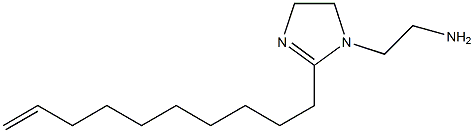 1-(2-Aminoethyl)-2-(9-decenyl)-2-imidazoline Struktur